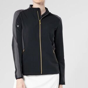 Levelwear Women Resist Black Charcoal Jacket High Performance, small NWT